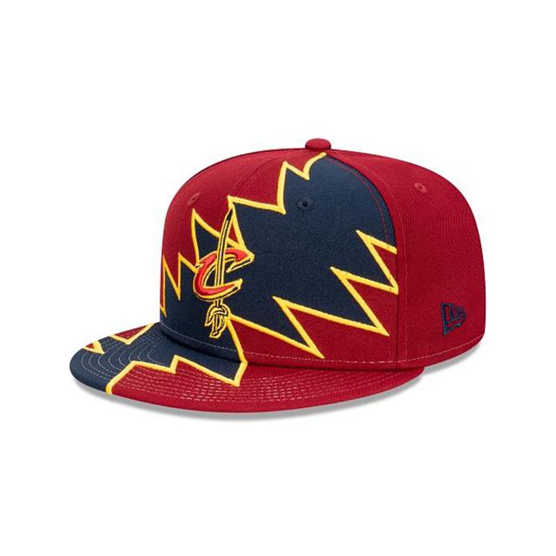 NBA Cleveland Cavaliers Flash 9Fifty Snapback (ECI1420) - Red New Era Caps